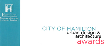 Two Hamilton Urban Design and Architecture Awards for PMA